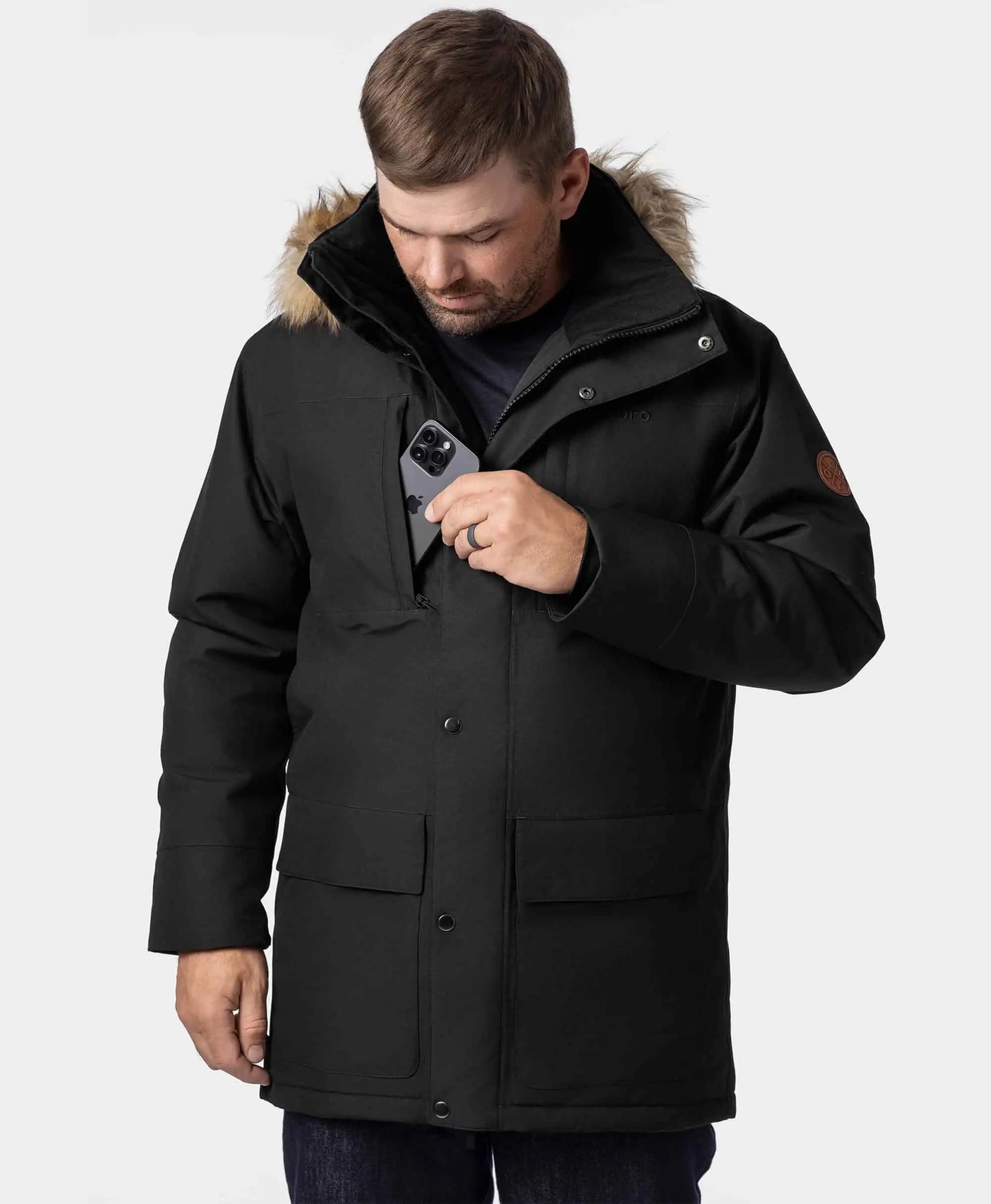 Parka chauffante 4 zones pour homme Gstaad