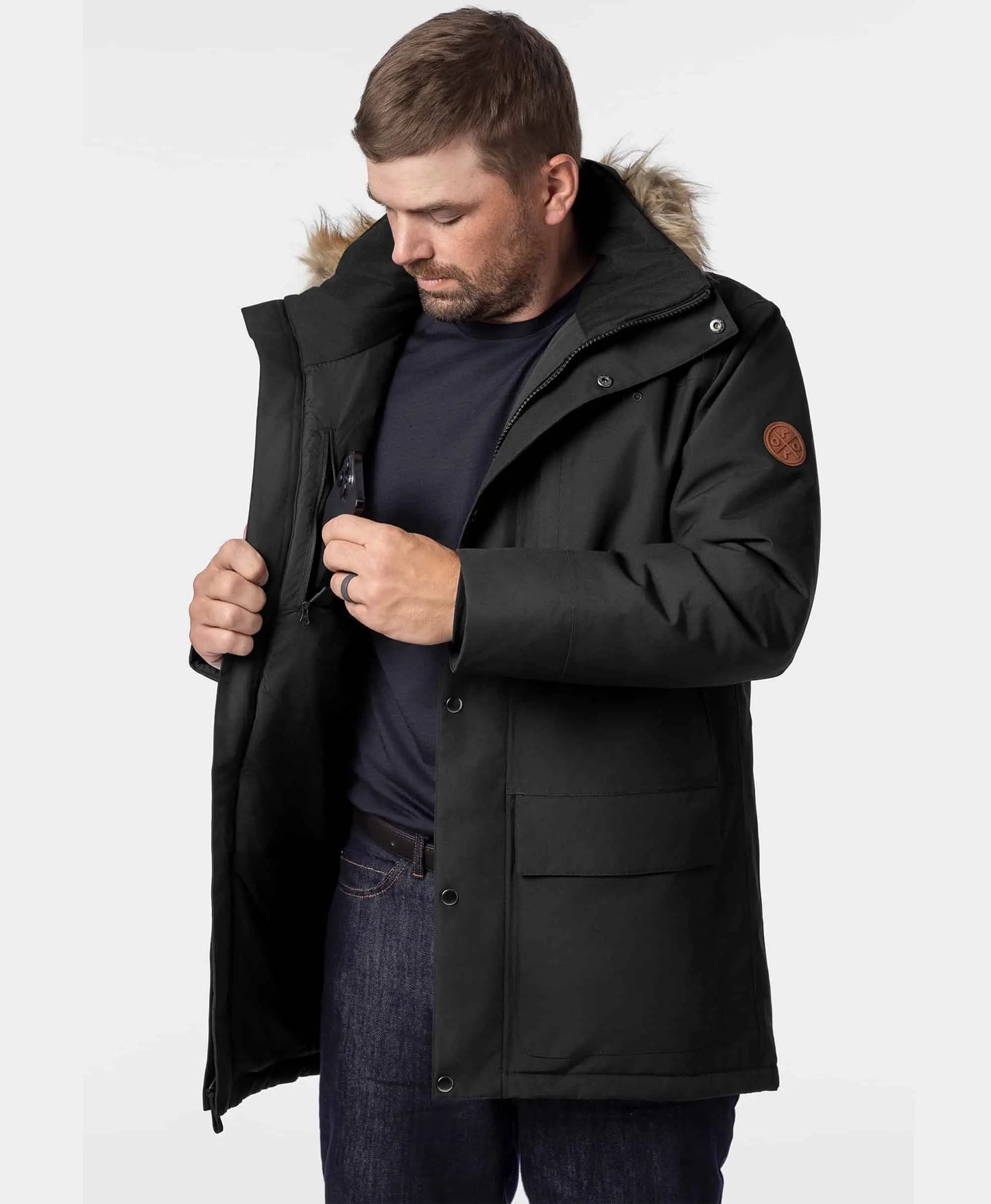 Parka chauffante 4 zones pour homme Gstaad