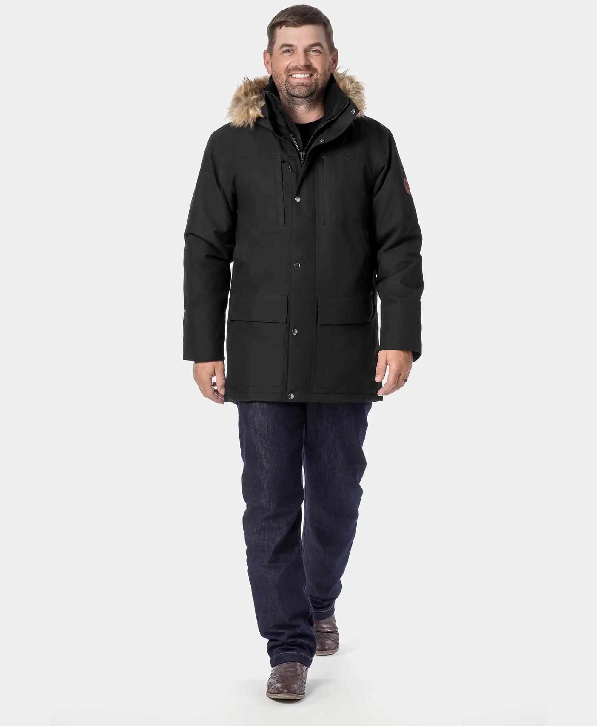 Gstaad Men's Waterproof Heated Parka