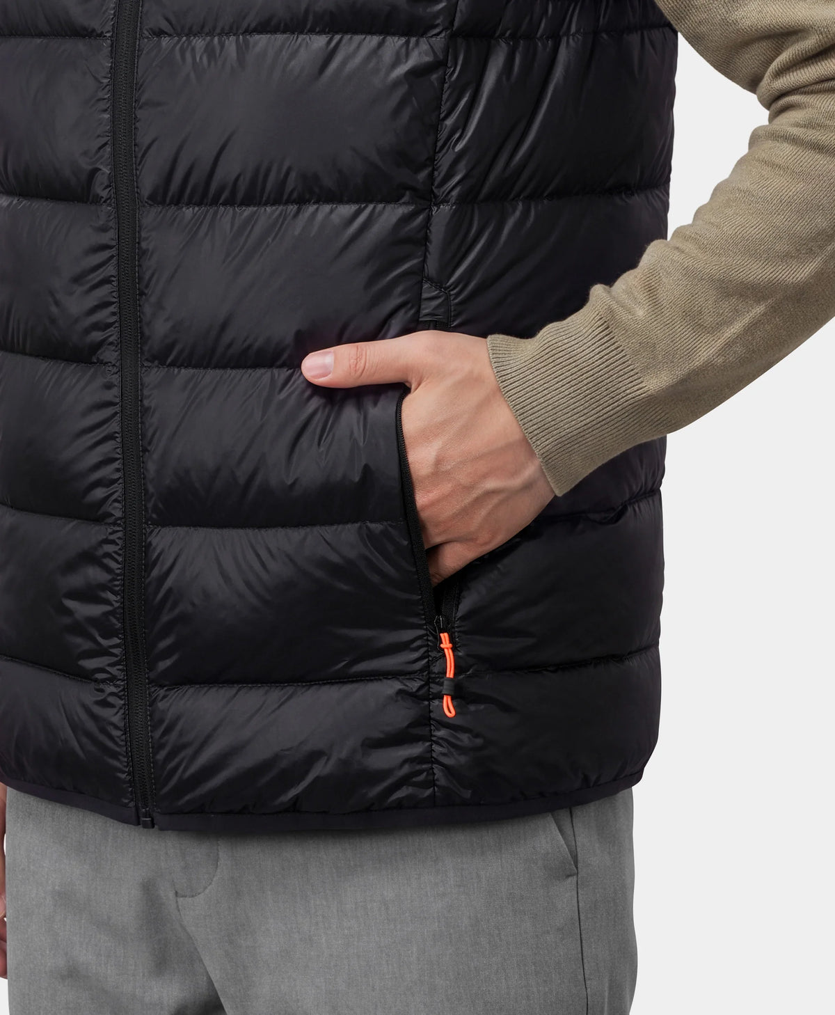 Aero Gilet Chauffant Homme en Duvet Compressible à 5 Zones, Thumbnail 5