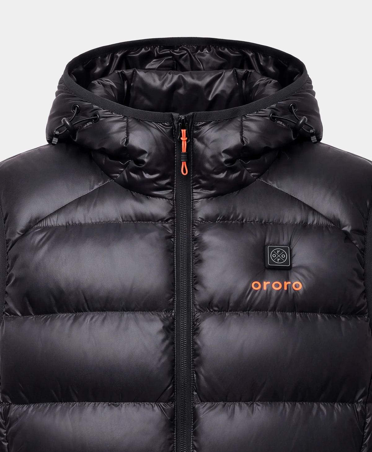 Aero Gilet Chauffant Homme en Duvet Compressible à 5 Zones