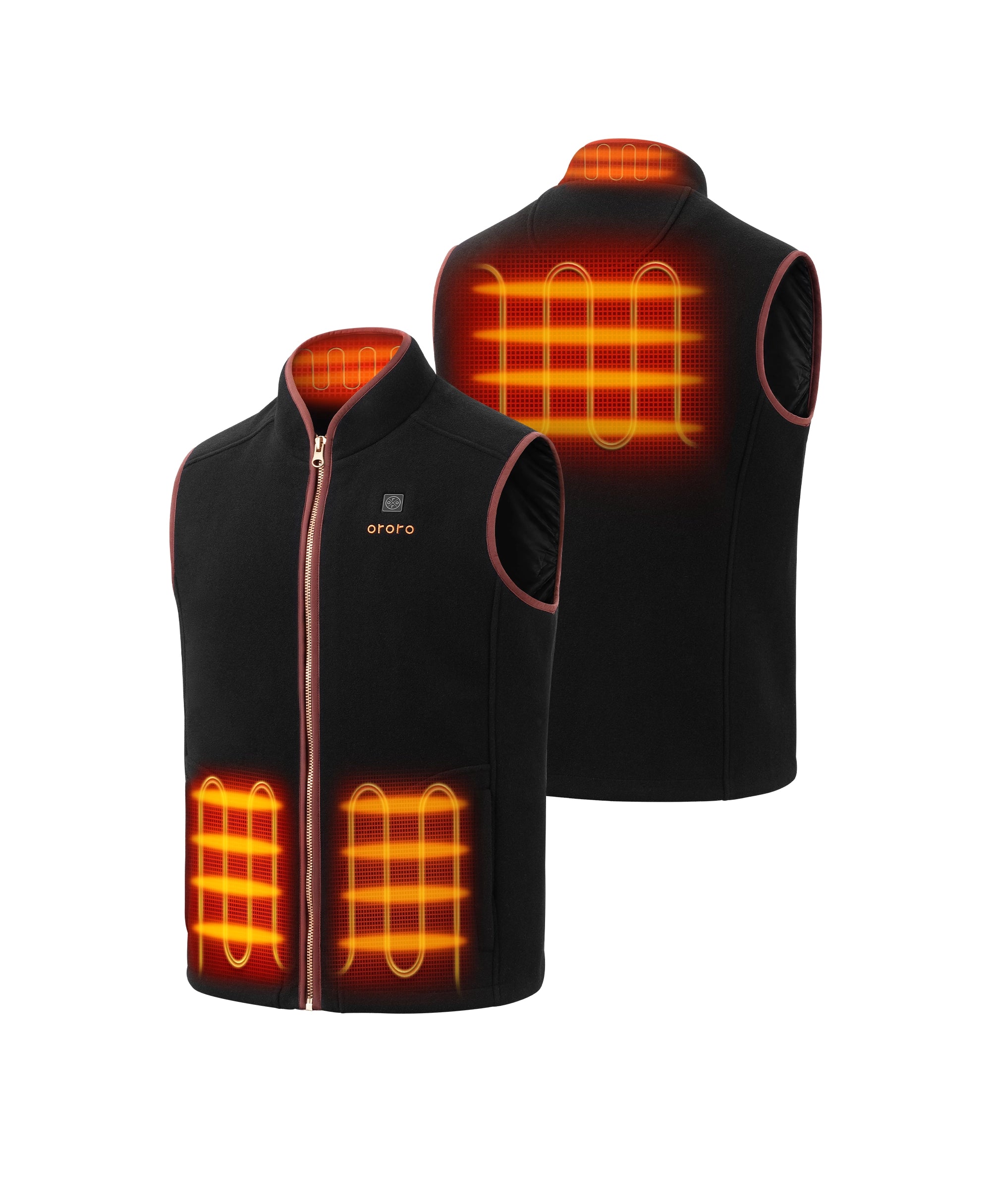 Gilet Chauffant en Laine Homme Ascot à 4 Zones, Thumbnail 2