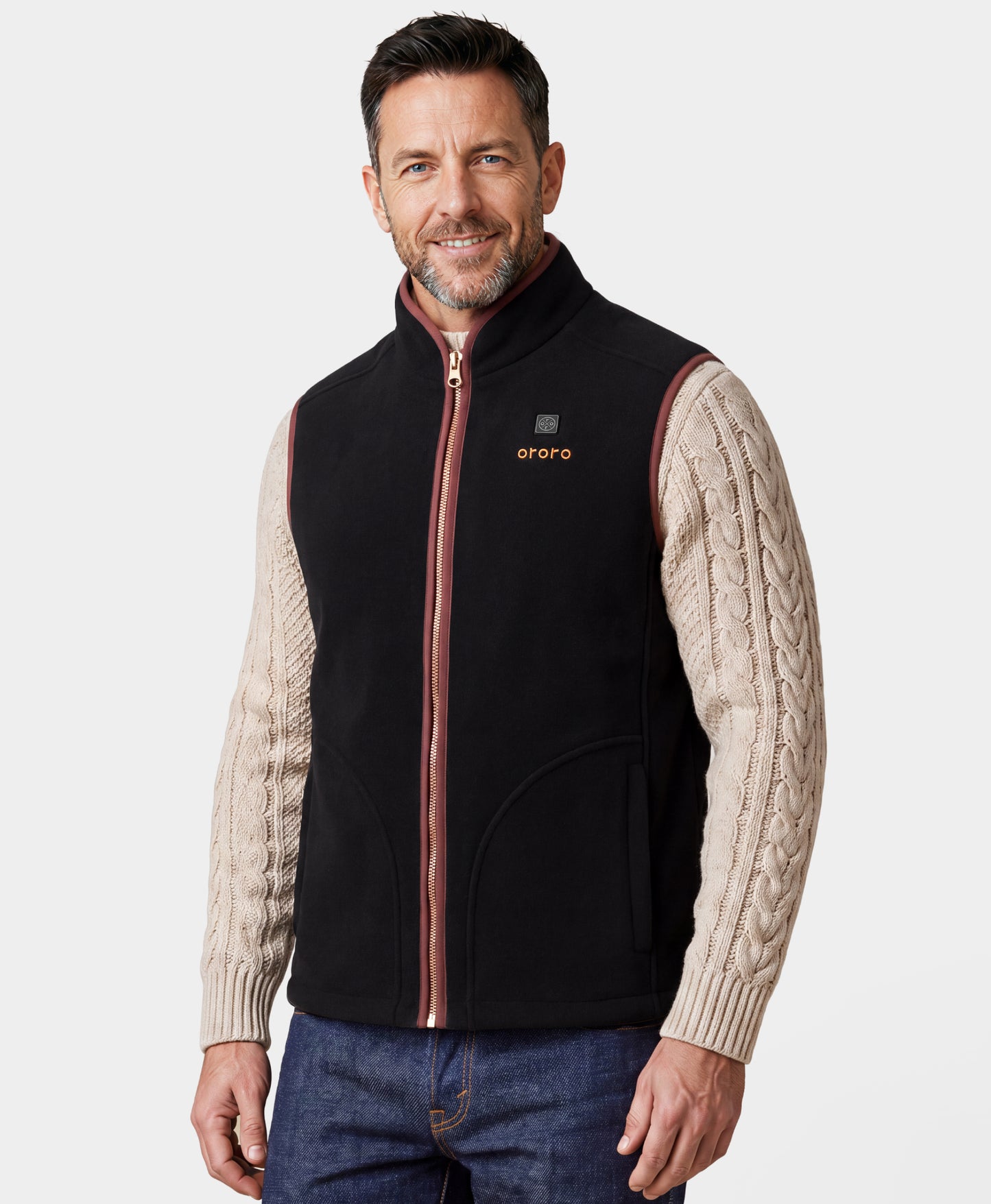 Gilet Chauffant en Laine Homme Ascot à 4 Zones