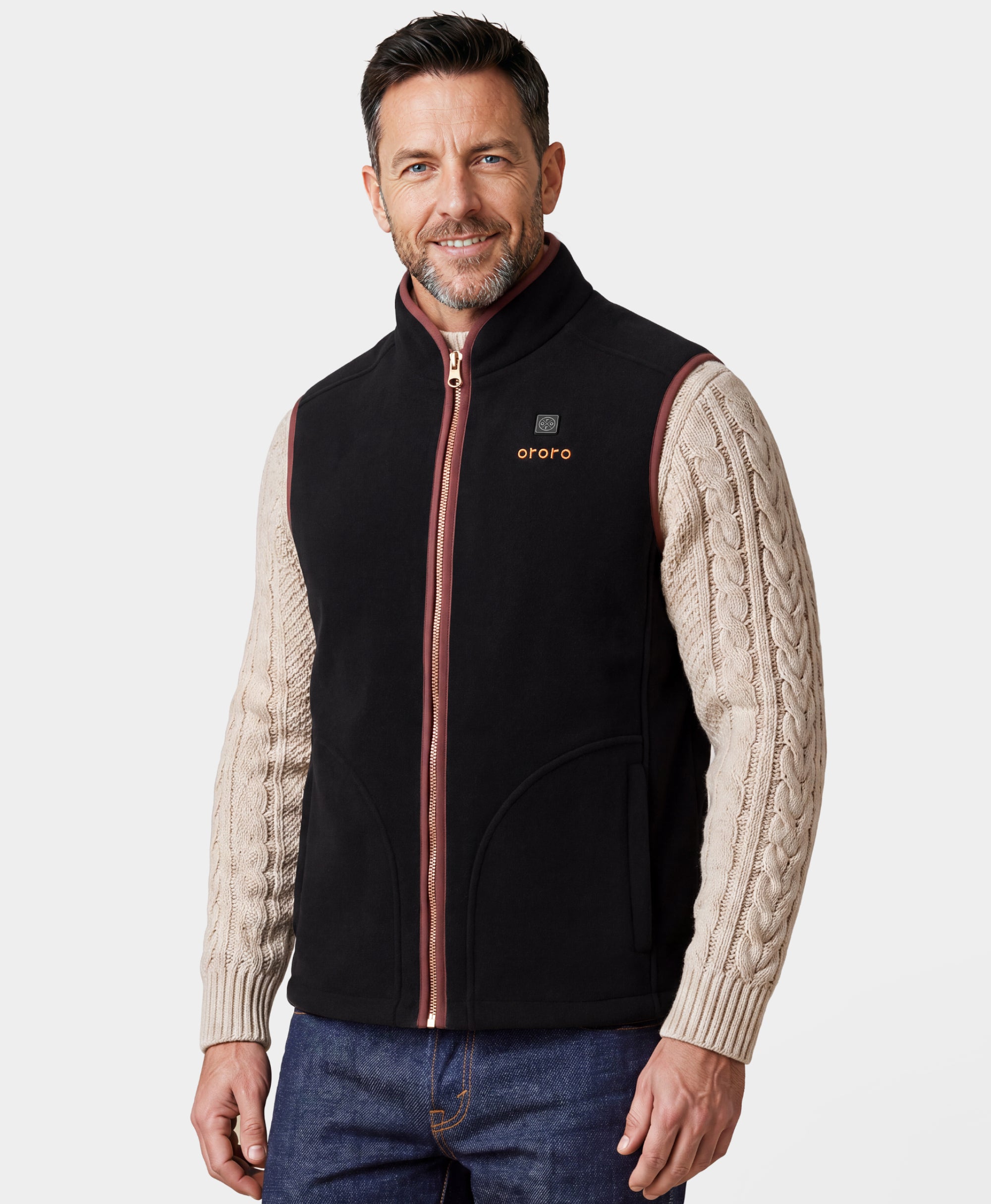 Gilet Chauffant en Laine Homme Ascot à 4 Zones, Thumbnail 3