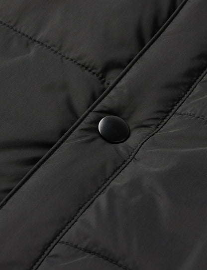 Endverkauf - PuffLyte Männer beheizbare Leichte Weste - Schwarz / Khaki