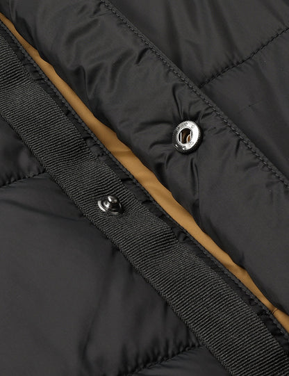 Endverkauf - PuffLyte Männer beheizbare Leichte Weste - Schwarz / Khaki