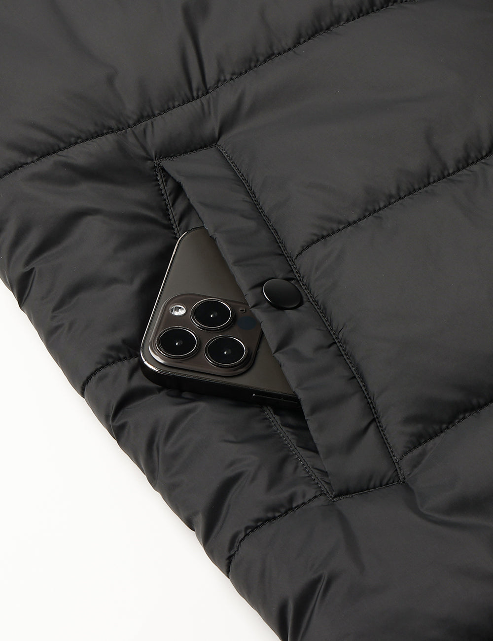 Endverkauf - PuffLyte Männer beheizbare Leichte Weste - Schwarz / Khaki