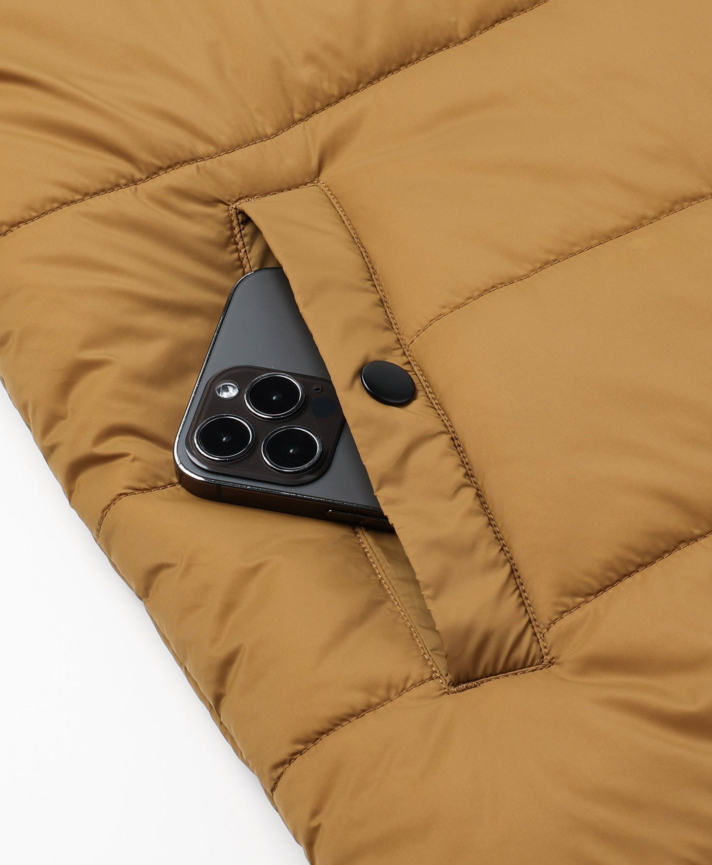 Endverkauf - PuffLyte Männer beheizbare Leichte Weste - Schwarz / Khaki