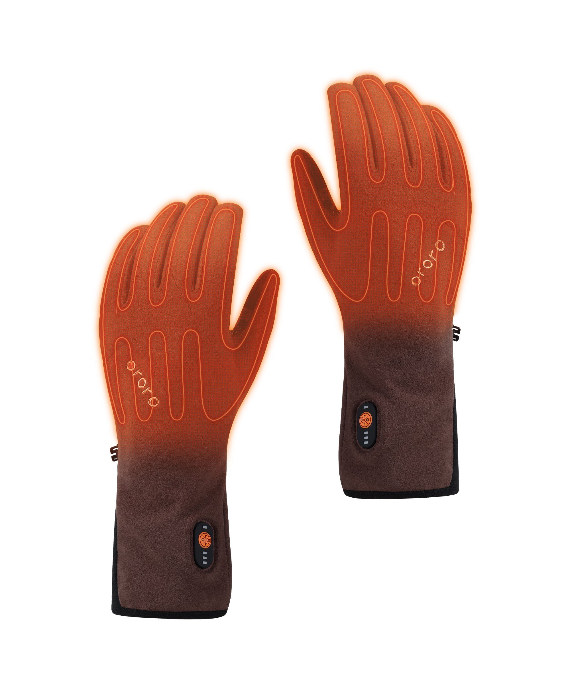 Heat on the back of the hands and fingers