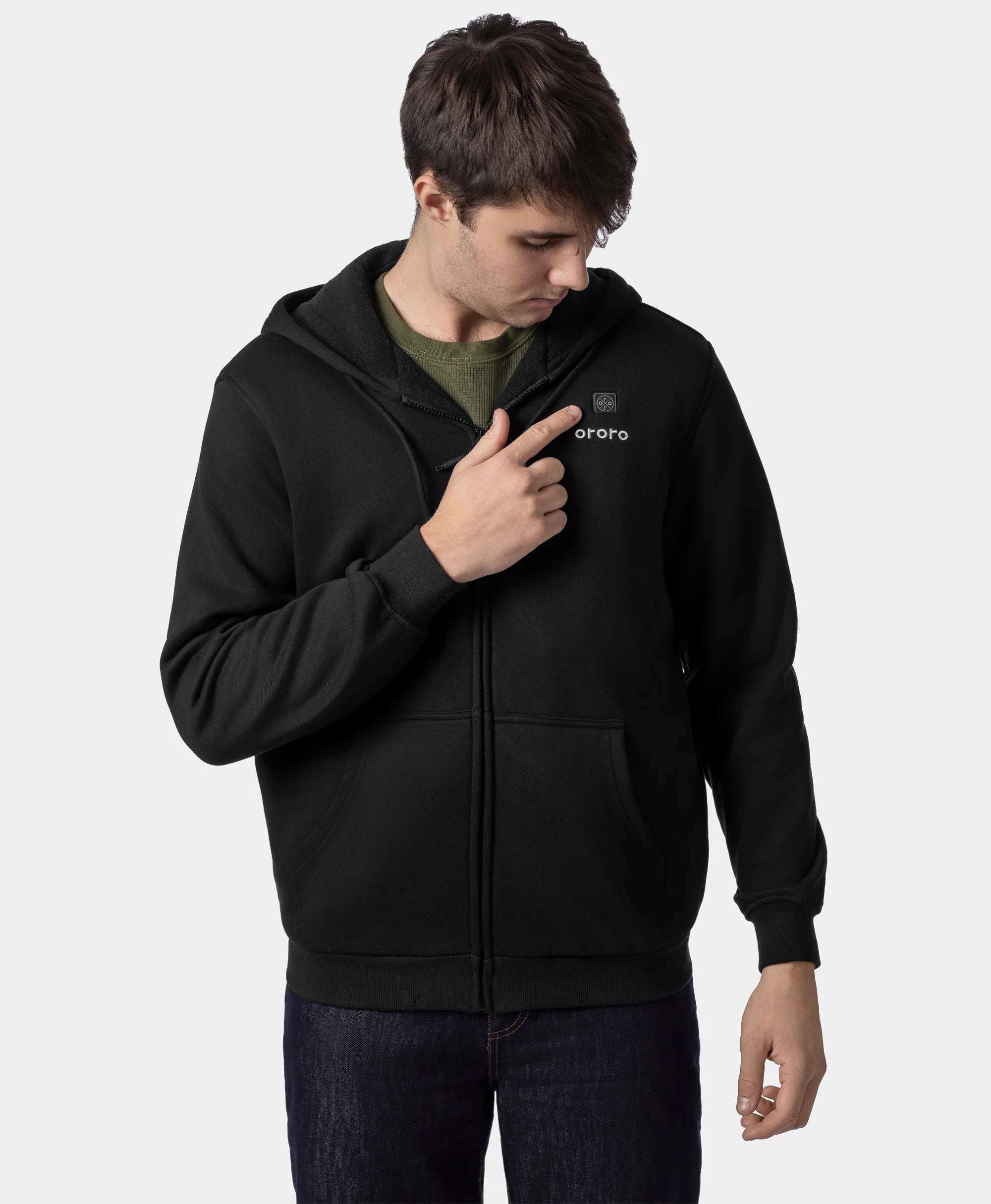 Element Sweat à Capuche Chauffant en Polaire Unisexe – 4 Zones, Thumbnail 20