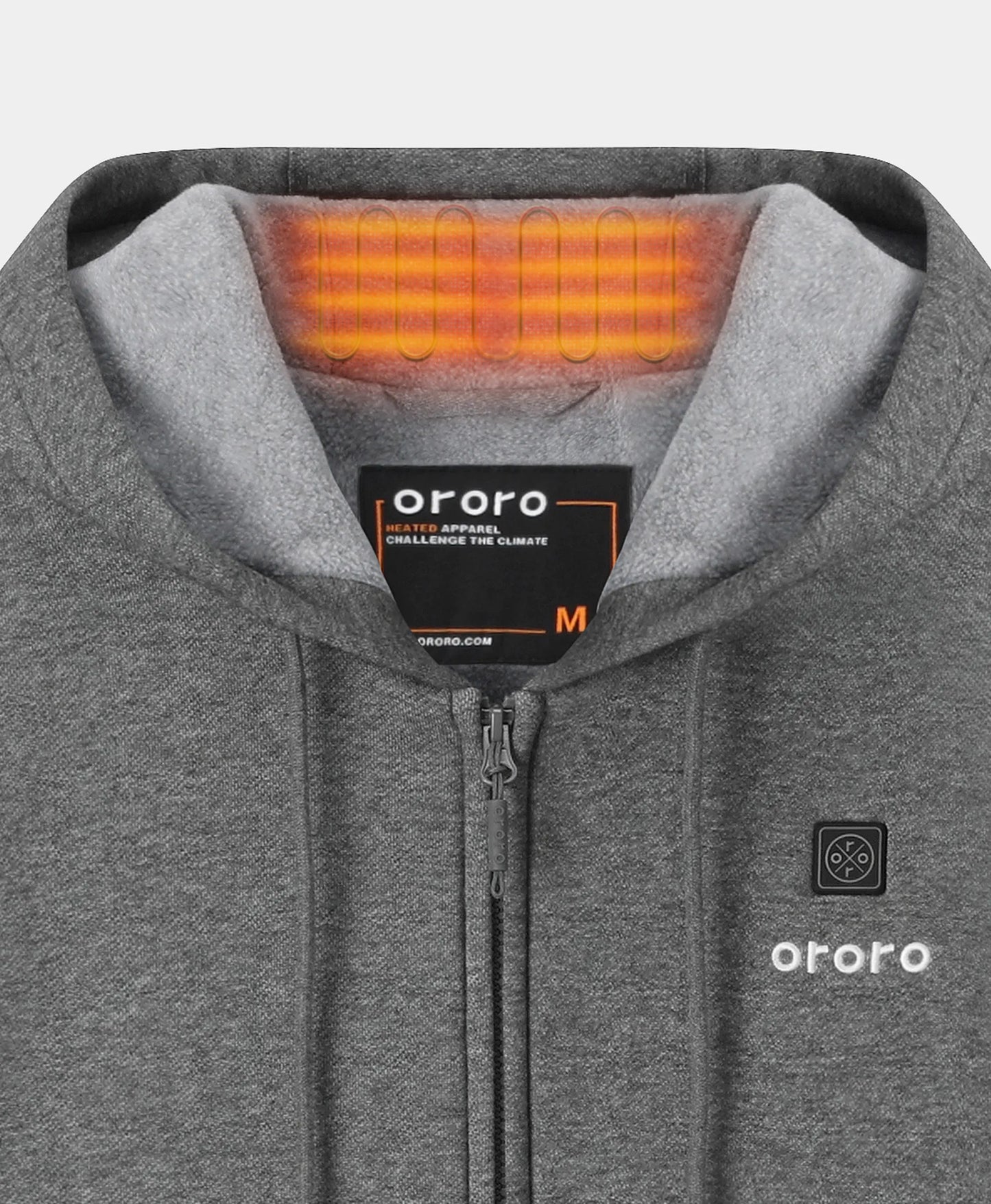 Element Unisex 4-Zonen beheizbare Fleece-Hoodie