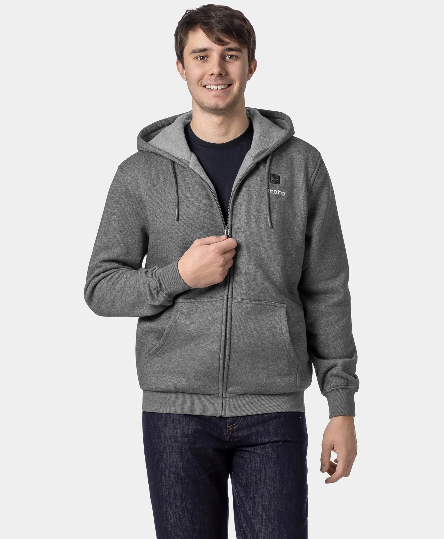 Element Sweat à Capuche Chauffant en Polaire Unisexe – 4 Zones