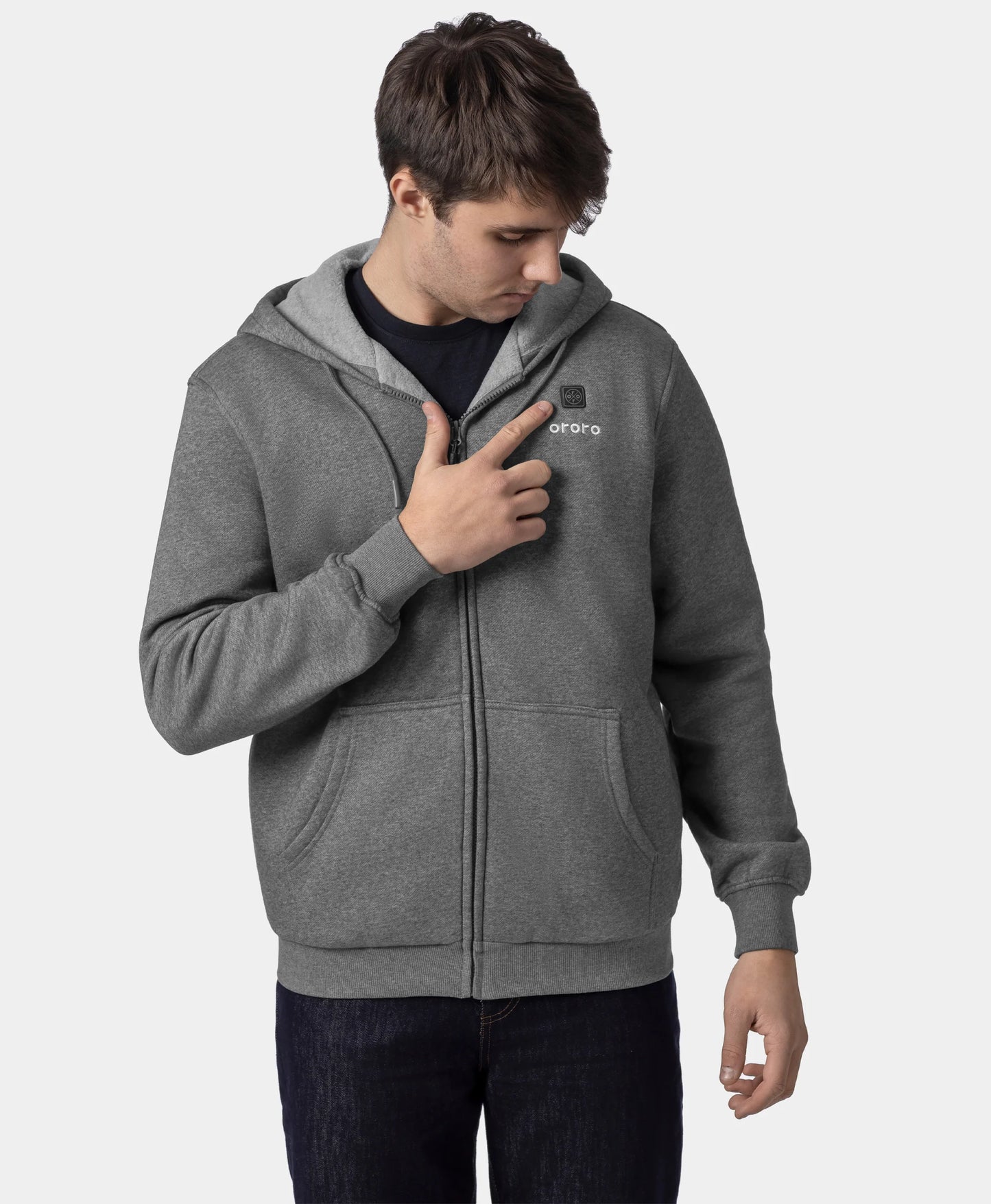 Element Sweat à Capuche Chauffant en Polaire Unisexe – 4 Zones