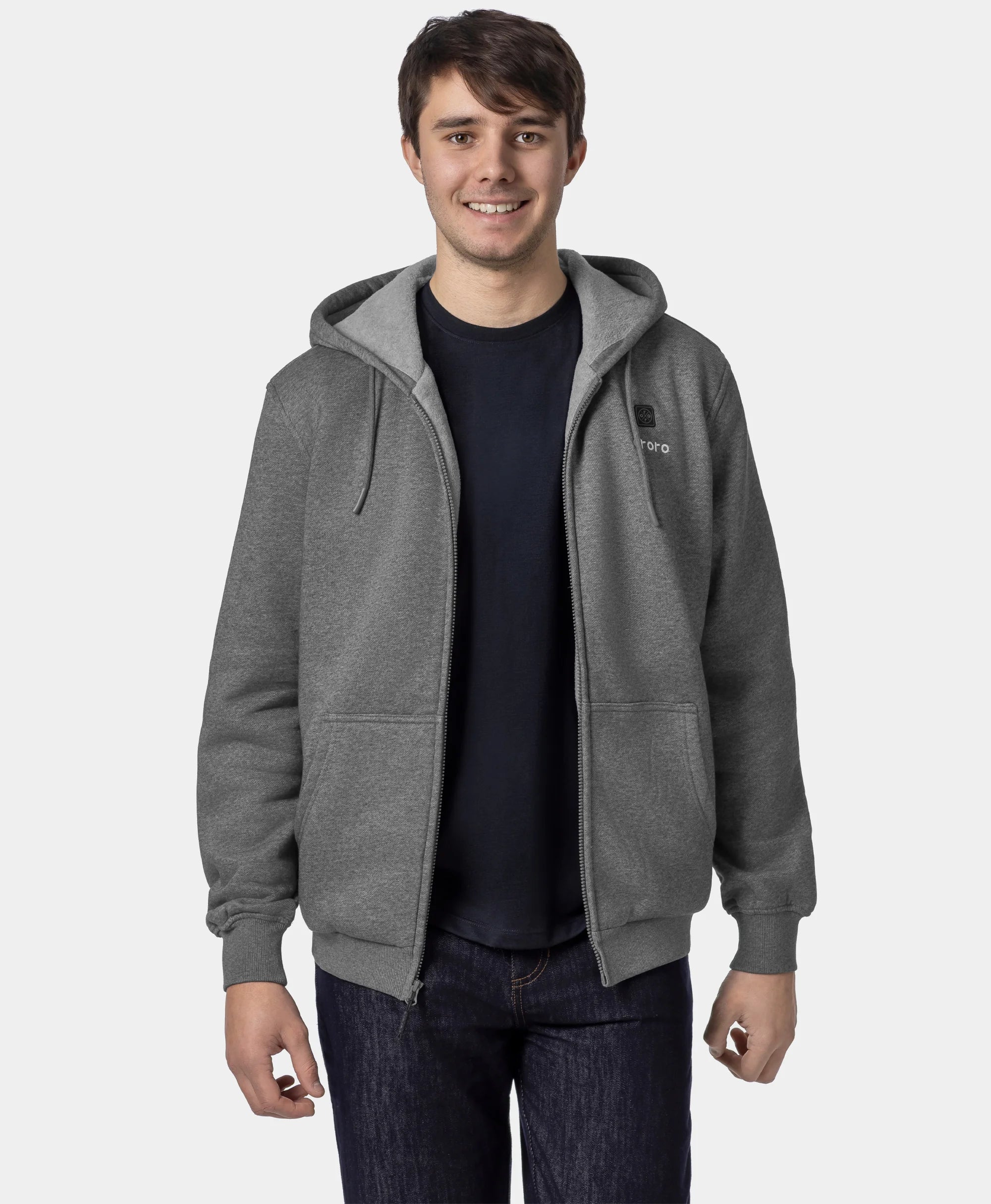 Element Sweat à Capuche Chauffant en Polaire Unisexe – 4 Zones, Thumbnail 6