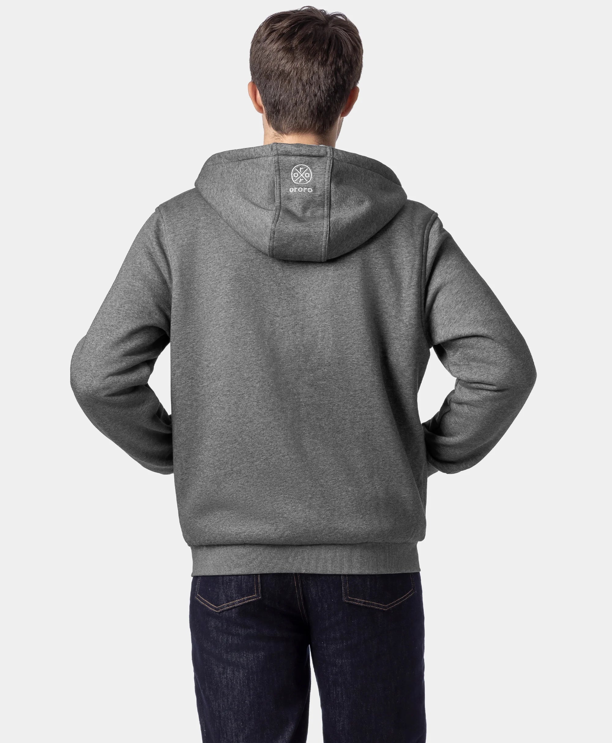Element Sweat à Capuche Chauffant en Polaire Unisexe – 4 Zones, Thumbnail 7