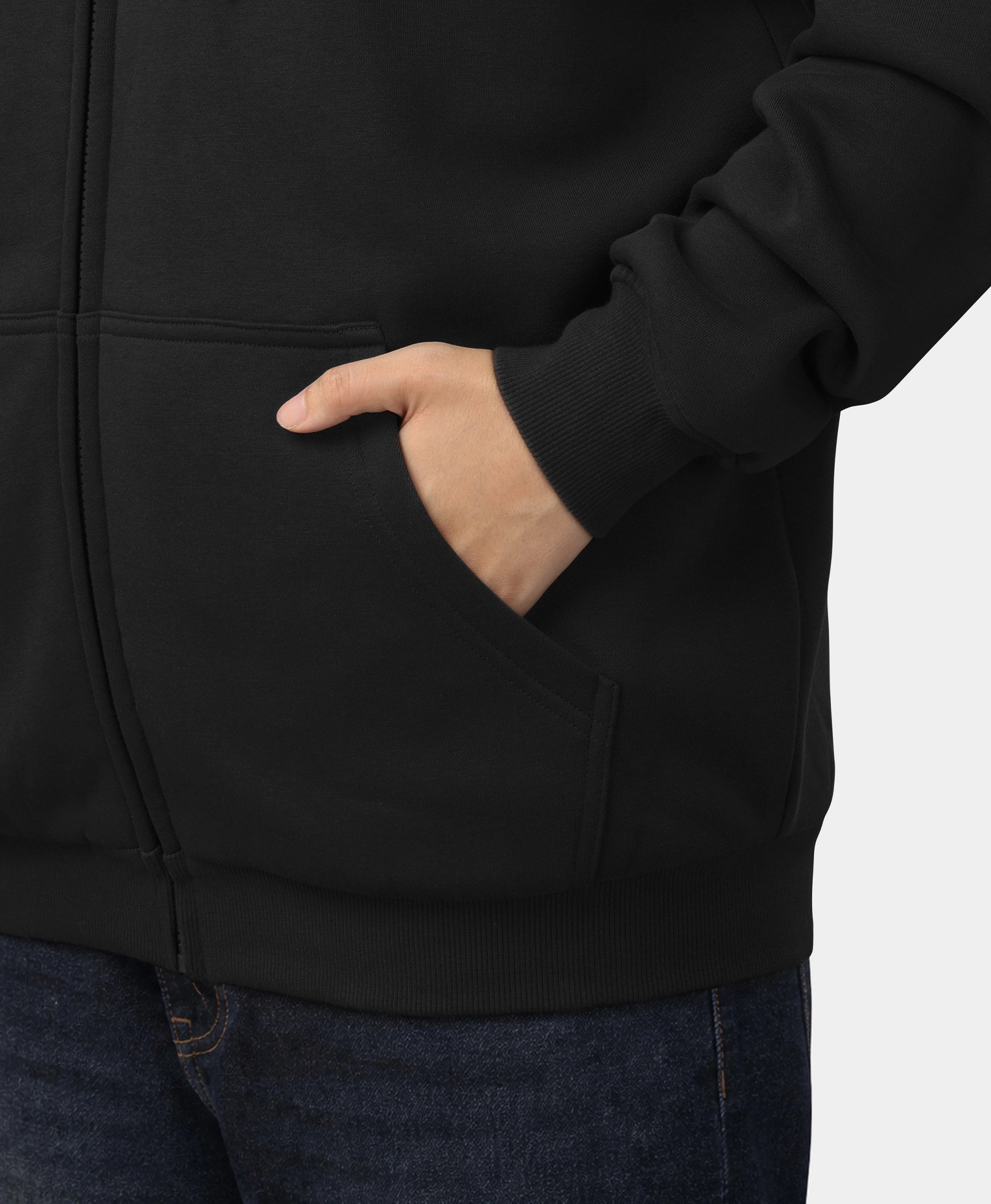 Sweat à capuche chauffant en polaire unisexe SureWarm® – 6 zones, Thumbnail 7