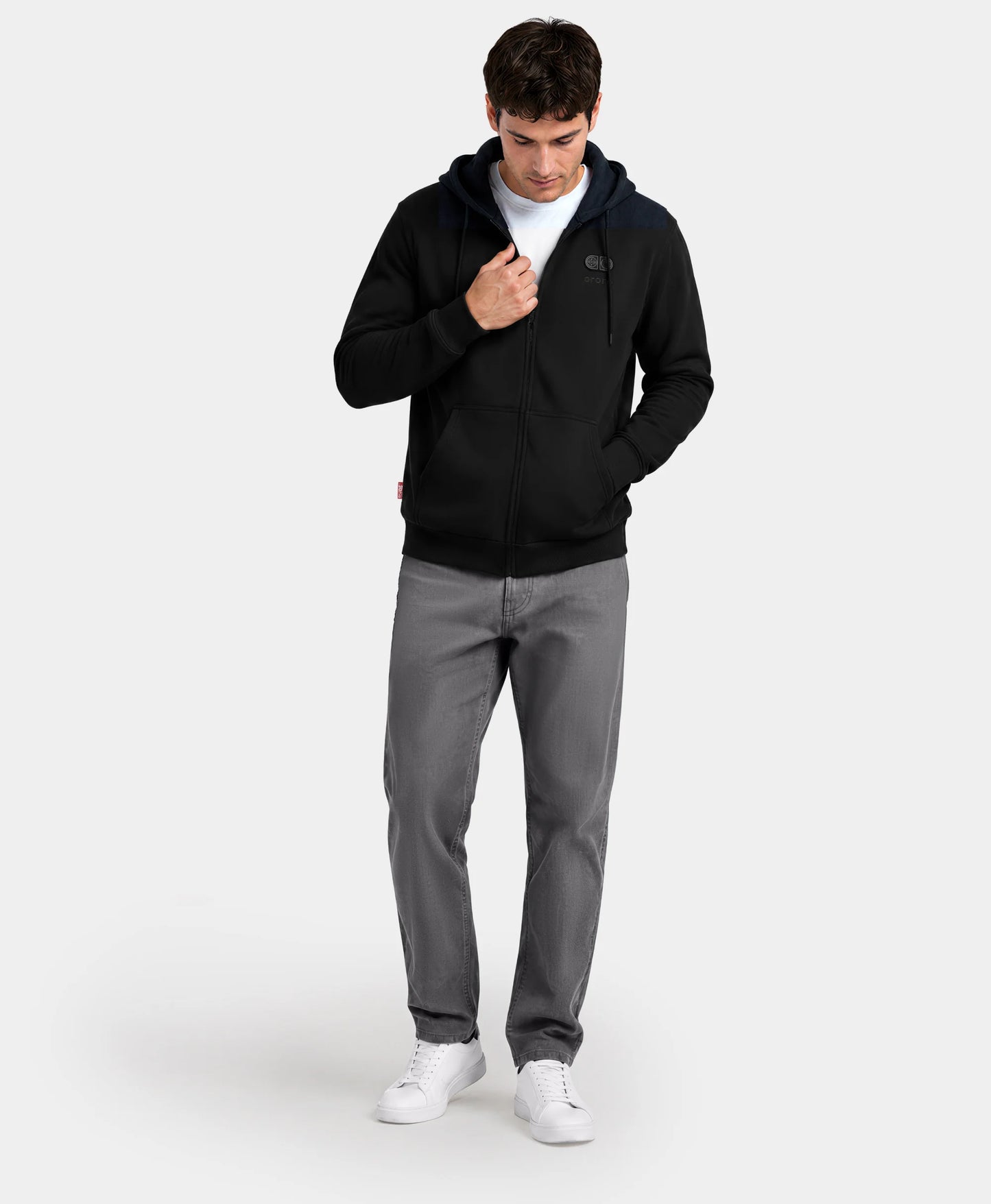 Sweat à capuche chauffant en polaire unisexe SureWarm® – 6 zones