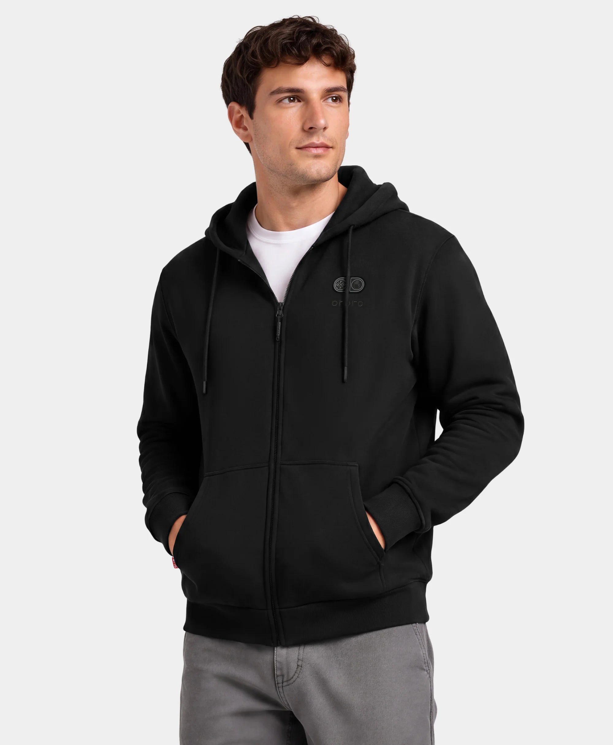Sweat à capuche chauffant en polaire unisexe SureWarm® – 6 zones, Thumbnail 1