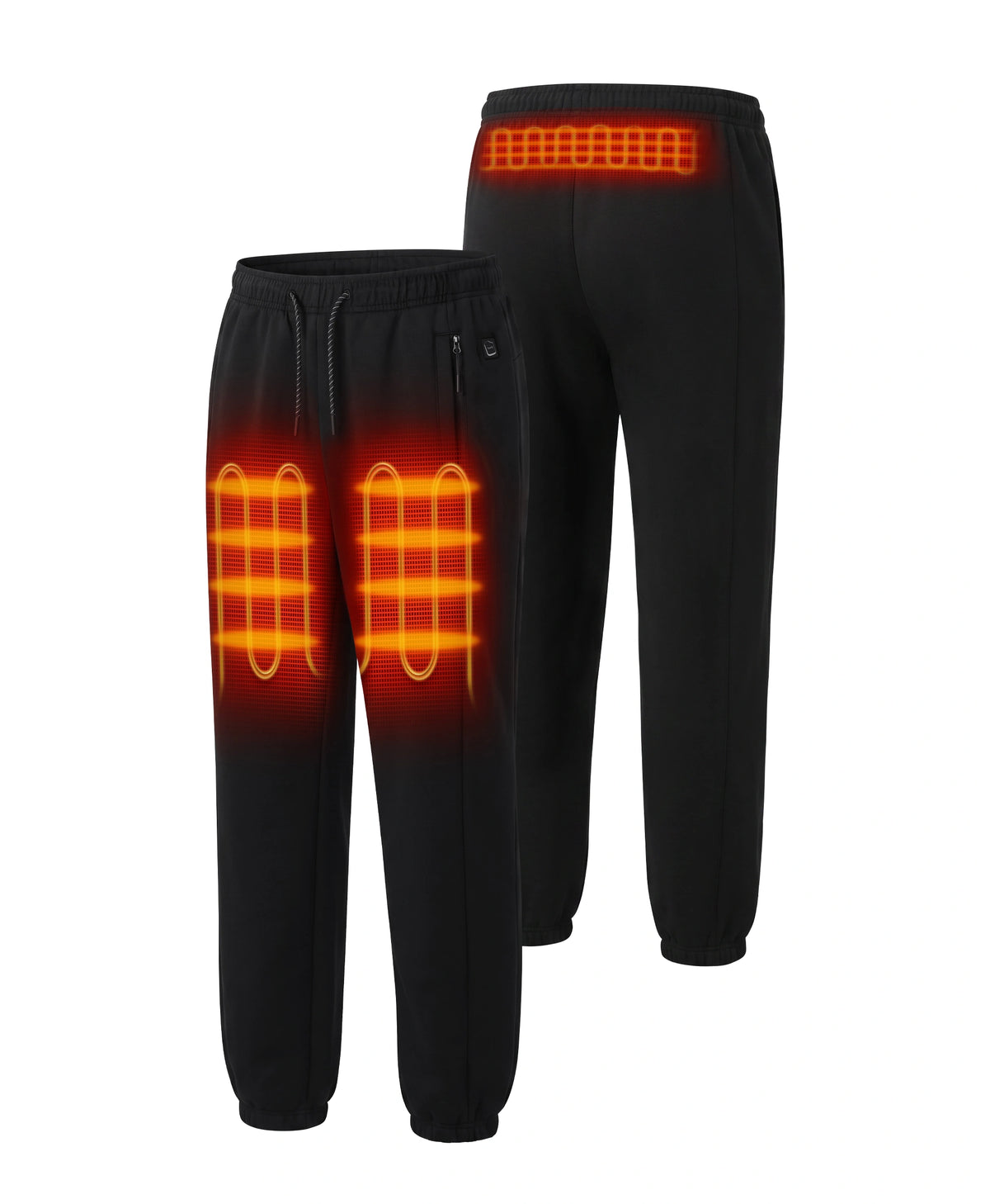 Toasty Unisex 3-Zone Heated Fleece Sweatpants, Thumbnail 11