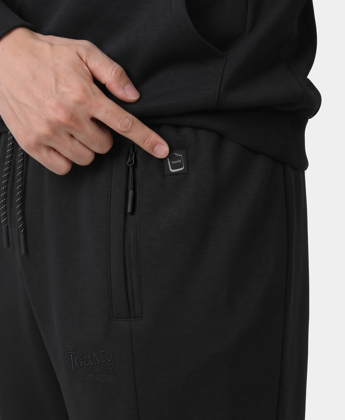 Toasty Unisex 3-Zone Heated Fleece Sweatpants