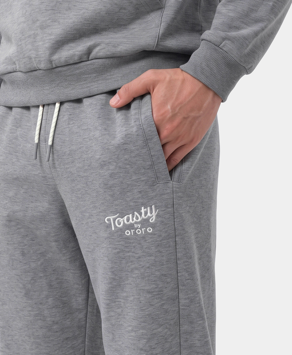 Toasty Unisex 3-Zone Heated Fleece Sweatpants, Thumbnail 4