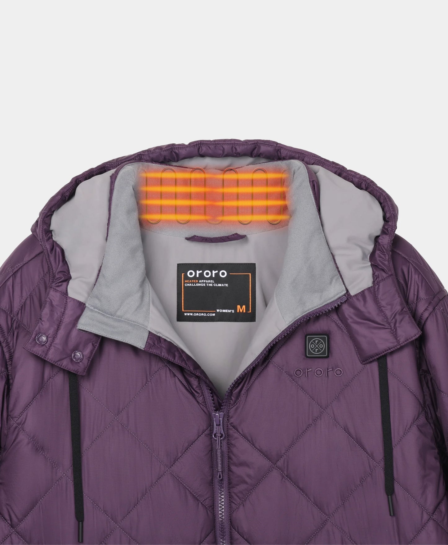 Parka chauffante Uptown pour femme avec capuche amovible