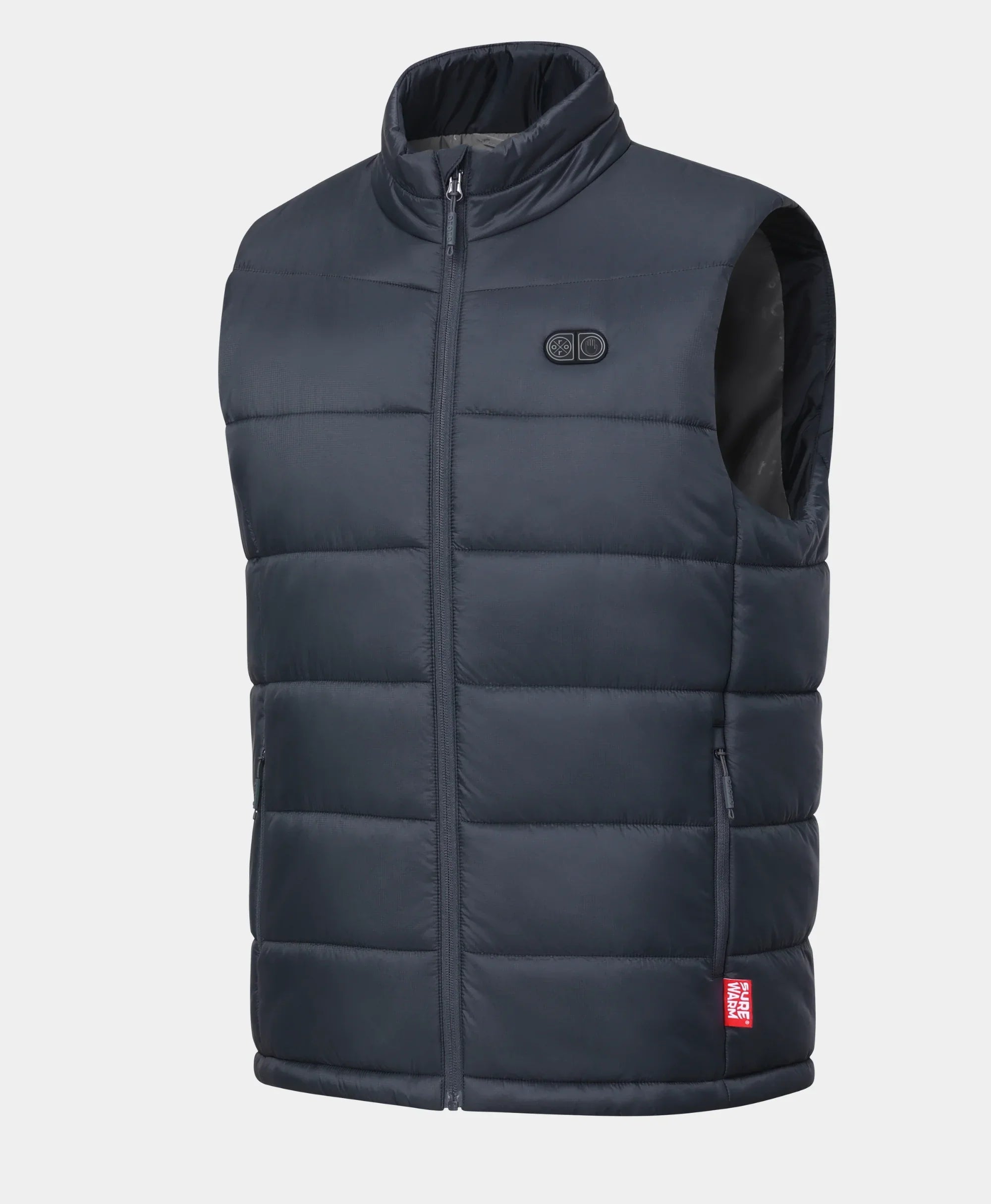 SureWarm® Men's 7-Zone Dual-Control Classic Pro Heated Vest (Lower Back Heating)