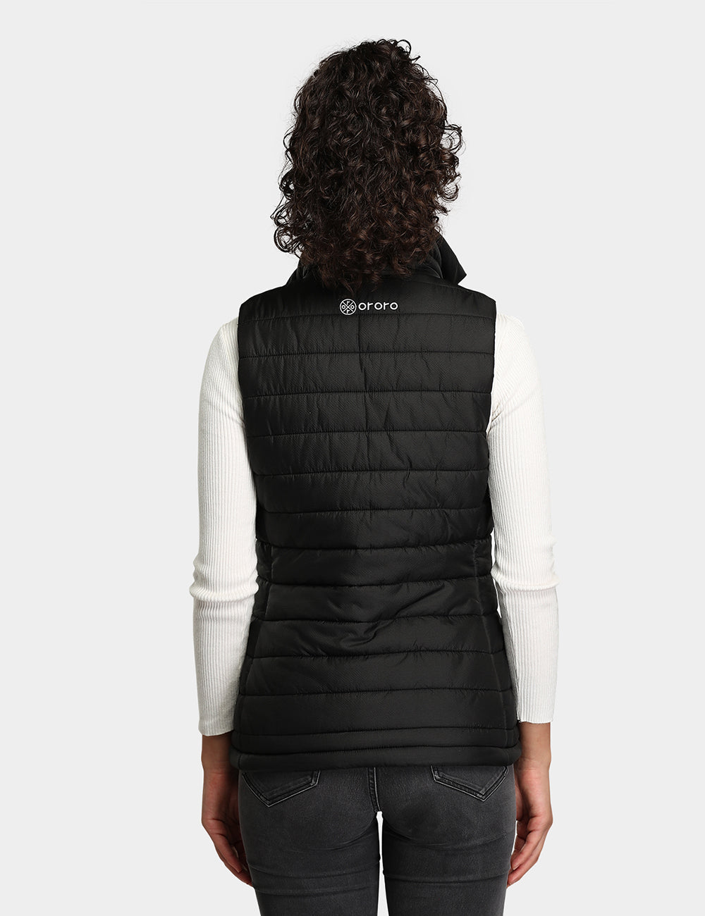 Gilet chauffant rembourré pour femme (article neuf) - Noir, Thumbnail 3
