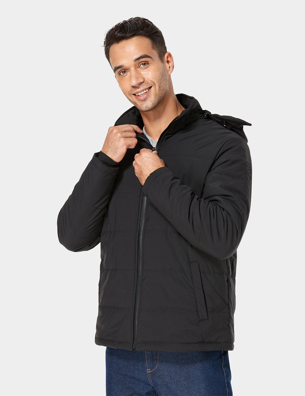 (Article déballé) Veste chauffante Thermolite® pour homme - Noire, Thumbnail 3