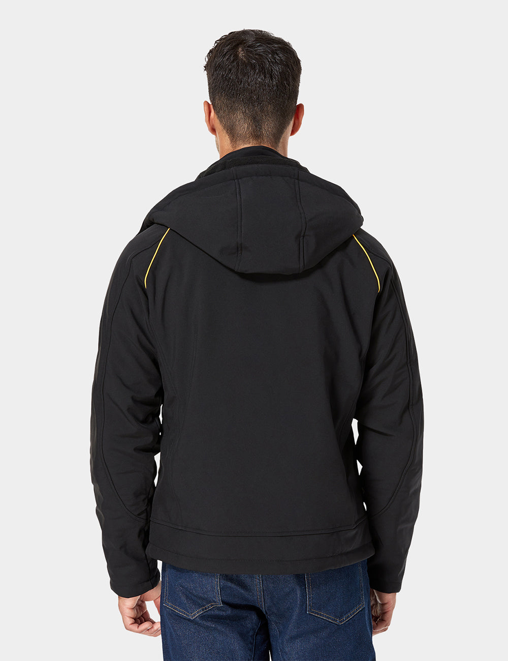 (Article déballé) Veste chauffante de sport - Noir et or, Thumbnail 4